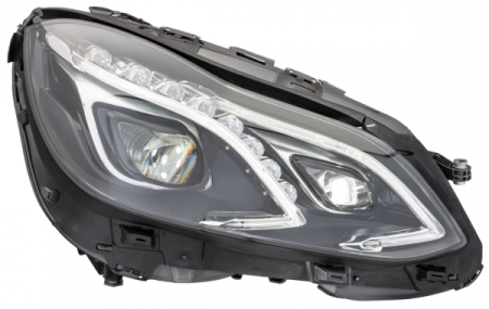 Faruri - Far fata Dreapta potrivit MERCEDES E T-MODEL (S212), E (W212) (LED, LED, electric, cu motor)