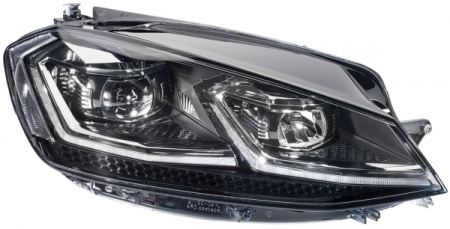 Far fata Dreapta potrivit VW GOLF ALLTRACK VII, GOLF SPORTSVAN VII, GOLF VII dupa 2017 (LED, LED, electric, cu motor) [2]