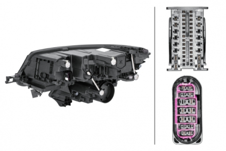 Far fata Dreapta potrivit SKODA KODIAQ I dupa 2017 (LED, LED) [3]