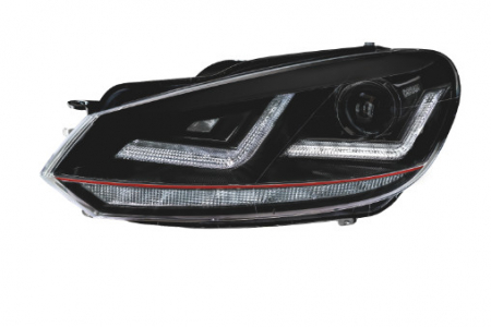 Piese Auto - Far fata Dreapta/Stanga (xenon, D8S/LED, culoare semnalizator: galben) potrivit VW GOLF VI