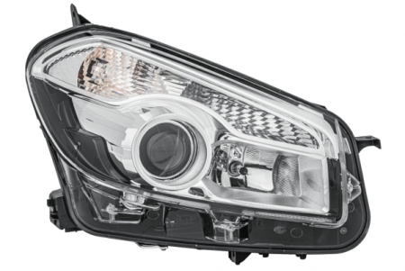 Far fata Dreapta potrivit NISSAN QASHQAI I (xenon, D1S/H7/PY21W/W5W, electric, cu motor, bec) [0]