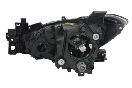 Far fata Dreapta (xenon, D3S/LED, electric, fara motoras, culoare insertie: negru) potrivit MAZDA 3 09.13-03.19 [1]