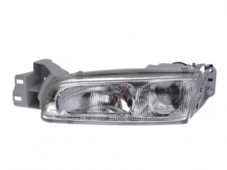 Far fata Stanga (2*H1, fara motoras, culoare insert: cromat, culoare semnalizator: transparent) potrivit MAZDA 626 III, 626 IV -04.97 [0]