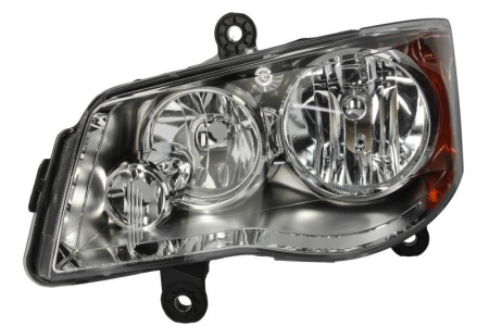 Far fata Stanga (2*H11/P27/7W, manual, fara ECE, culoare insert: cromat) potrivit CHRYSLER TOWN & COUNTRY 10.07-09.16 [0]