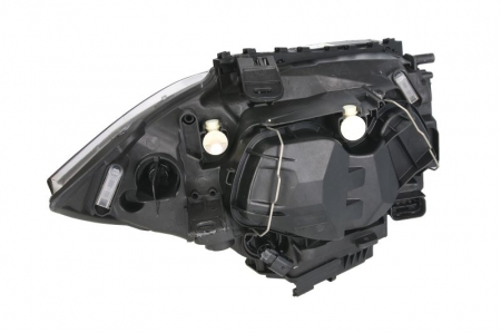 Far fata Stanga potrivit BMW 1 (E87) 2006-2007 (bi-xenon, D1S/H7, electric, cu motor, pentru invertorul de tip 6G, culoare insert: cromat, culoare semnalizator: transparent) [1]