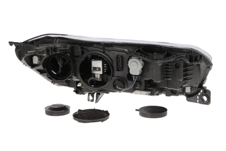 Far fata Stanga potrivit CITROEN C5 II, C5 III 2008-2011 (bi-xenon, D1S/W5W, electric, cu motor, culoare semnalizator: transparent) [3]