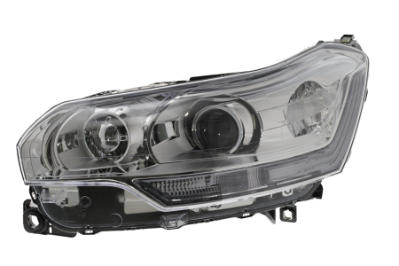 Far fata Stanga potrivit CITROEN C5 II, C5 III 2008-2011 (bi-xenon, D1S/W5W, electric, cu motor, culoare semnalizator: transparent) [2]