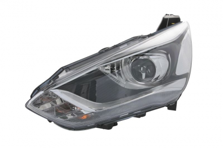 Faruri - Far fata Stanga potrivit FORD C-MAX II, GRAND C-MAX dupa 2015 (bi-xenon, D3S/H1/LED, electric, cu motor, culoare insert: argintiu)