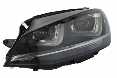 Far fata stanga (bi-xenon, D3S/H21W/H7/LED, electric, cu motor, culoare interior: negru) potrivit VW GOLF ALLTRACK VII, GOLF SPORTSVAN VII, GOLF VII 08.12-03.17 [0]