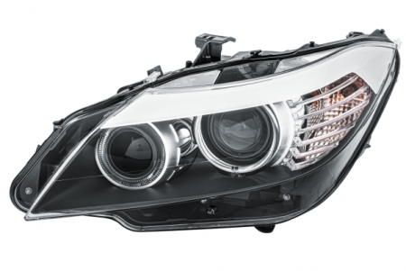 Far fata Stanga potrivit BMW Z4 (E89) pana in 2013 (bi-xenon, D3S/H8/PY24W, cu motor, culoare insert: cromat) [2]