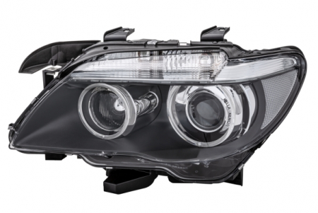 Piese Auto - Far fata Stanga (bi-xenon/halogen, D1S/H10W/H7/PY21W, electric, cu motor, bec, culoare semnalizator: transparent) potrivit BMW 7 (E65, E66, E67) -12.09