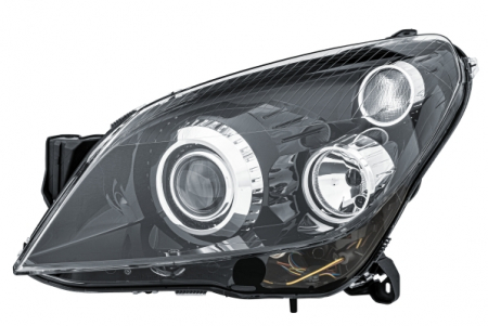 Far fata Stanga (bi-xenon/halogen, D2S/H7/PY21W/W5W, electric, cu motor, culoare semnalizator: transparent) potrivit OPEL ASTRA H, ASTRA H CLASSIC, ASTRA H GTC 03.04-05.14 [0]