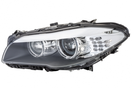 Far fata Stanga potrivit BMW 5 (F10), 5 (F11) 2009-2013 (bi-xenon/LED, D1S/H7/LED, electric, cu motor) [2]