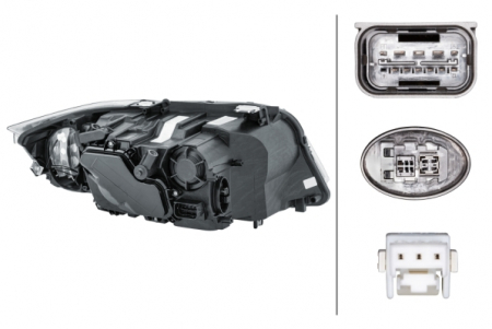 Far fata Stanga potrivit BMW 3 (E90), 3 (E91) 2008-2012 (bi-xenon/LED, D1S/H8/LED, electric, cu motor) [1]