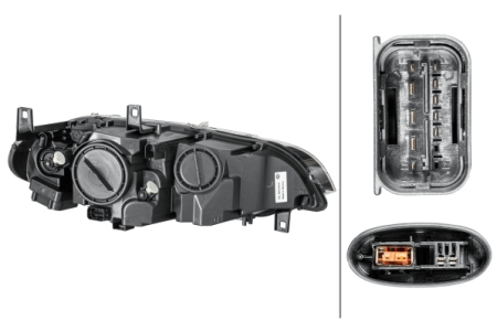 Far fata Stanga potrivit BMW X5 (E70), X6 (E71, E72) 2007-2014 (bi-xenon/LED, D1S/H8/LED/PSY24W, electric, cu motor, bec) [3]