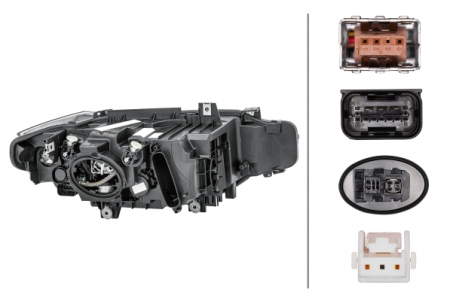 Far fata Stanga potrivit BMW 3 (F30, F80), 3 (F31) 2011-2019 (bi-xenon/LED, D1S/LED/PY21W, cu motor) [1]