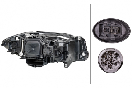 Far fata Stanga potrivit BMW 5 (F10), 5 (F11) (bi-xenon/LED, D1S/LED/PY24W, cu motor) [3]