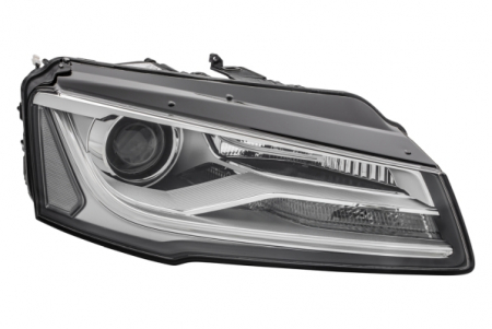 Far fata Stanga potrivit AUDI A8 D4 dupa 2013 (bi-xenon/LED, D3S/H7/LED/PSY24W, electric, cu motor) [2]