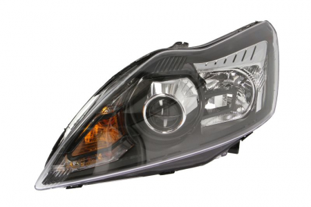 Far fata stanga (D1S/H1, electric, cu motor, culoare interior: negru, culoare semnalizator: galben) potrivit FORD FOCUS II, FOCUS II/KOMBI [0]