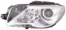 Far fata Stanga (D1S/H7/P21W/W5W, electric, cu motor, obiectiv) potrivit VW PASSAT B6 -12.11