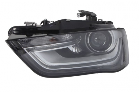 Faruri - Far fata Stanga potrivit AUDI A4 ALLROAD B8, A4 B8, A4 B9 2011-2016 (D3S/H7/LED/PWY24W, electric, cu motor)