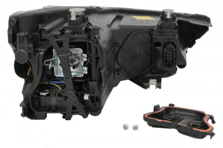 Far fata Stanga potrivit AUDI A1 (D3S/LED, electric, cu motor, culoare insert: cromat, culoare semnalizator: transparent) [1]