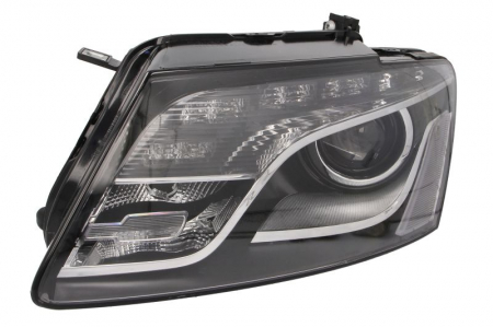 Far fata Stanga potrivit AUDI Q5 pana in 2012 (D3S/LED, electric, cu motor, culoare insert: cromat, culoare semnalizator: transparent) [0]