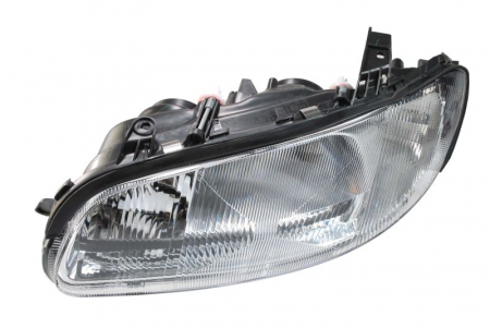 Faruri - Far fata Stanga potrivit OPEL OMEGA B 1994-1997 (H1, electric, fara motoras, culoare insert: argintiu, culoare semnalizator: alb)