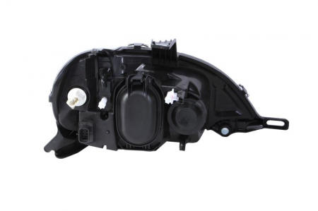 Far fata stanga (H1/H3/H7/PY21W/W5W, electric, cu motor, bec, culoare interior: cromat, culoare semnalizator: alb) potrivit MERCEDES M (W163) 01.98-12.01 [1]