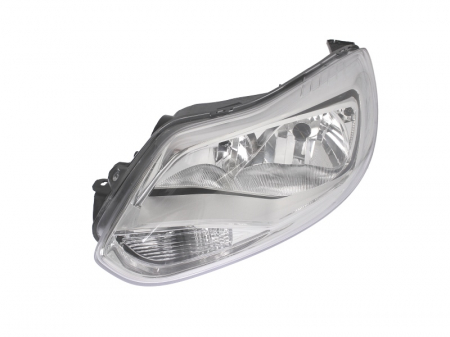 Far fata stanga (H1/H7, electric, cu motor, culoare interior: cromat, culoare semnalizator: alb) potrivit FORD FOCUS III [0]