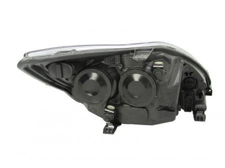 Far fata stanga (H1/H7, electric, cu motor, culoare interior: cromat, culoare semnalizator: galben) potrivit FORD FOCUS II, FOCUS II/KOMBI [1]