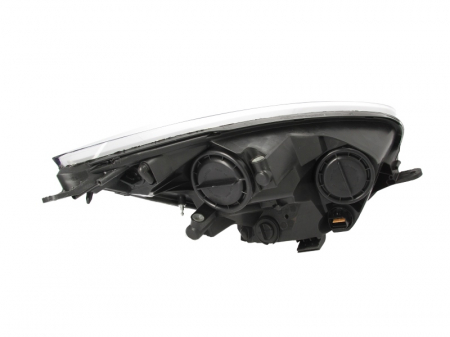 Far fata stanga (H1/H7, electric, cu motor, culoare interior: cromat, culoare semnalizator: transparent) potrivit KIA VENGA [1]