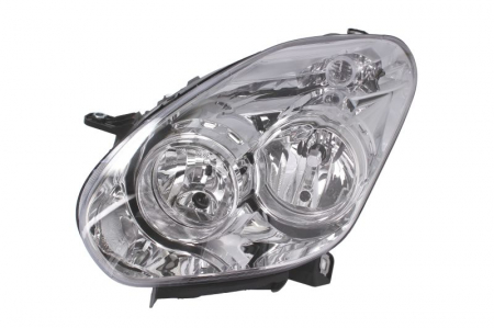 Far fata stanga potrivit FIAT DOBLO, DOBLO CARGO (H1/H7, electric, cu motor) [0]