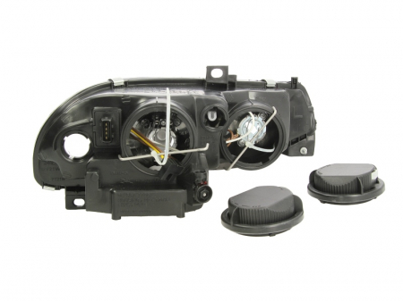 Far fata stanga (H1/H7, electric, fara motoras, culoare interior: cromat, culoare semnalizator: alb) potrivit ALFA ROMEO 156 01.97-12.03 [2]