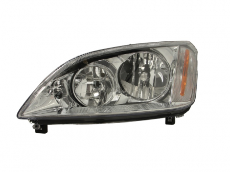 Far fata stanga (H1/H7, electric, fara motoras, culoare interior: cromat, culoare semnalizator: galben) potrivit FORD FOCUS C-MAX [0]