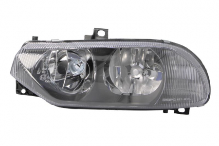 Far fata stanga (H1/H7, electric, fara motoras, culoare interior: negru) potrivit ALFA ROMEO 156 -09.03 [0]