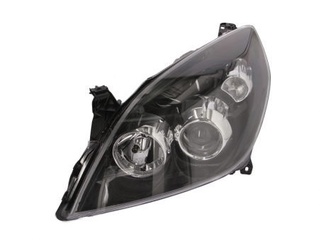 Far fata stanga potrivit OPEL SIGNUM, VECTRA C, VECTRA C GTS (H1/H7, electric, fara motoras, culoare interior: negru) [0]