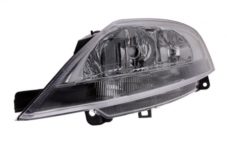 Far fata stanga (H1/H7, electric, mecanic, cu motor, culoare semnalizator: afumat) potrivit CITROEN C3 I -10.05 [0]