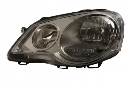 Faruri - Far fata stanga potrivit VW POLO, POLO IV 2005-2009 (H1/H7/H7/H7, electric, cu motor)