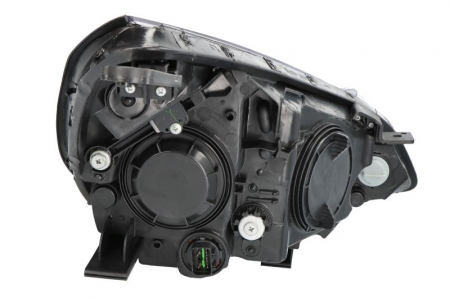 Far fata Stanga potrivit KIA RIO III dupa 2011 (H1/H7/P21/PY21W, electric, fara motoras, culoare insert: negru) [1]