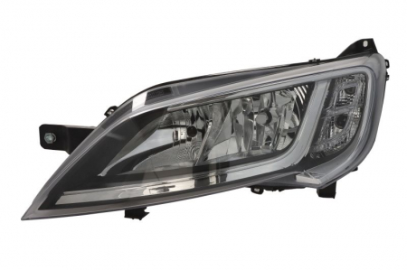 Far fata stanga (H1/H7/PY21W/W21, electric, cu motor, culoare interior: cromat) potrivit CITROEN JUMPER I, JUMPER II; FIAT DUCATO; PEUGEOT BOXER 06.14-08.14 [0]