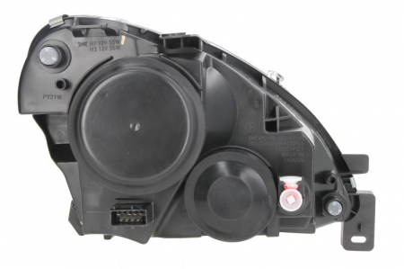 Far fata stanga potrivit CITROEN XSARA, XSARA/HATCHBACK, XSARA/KOMBI 2000-2005 (H1/H7/PY21W/W5W, electric, cu motor, culoare interior: cromat, culoare semnalizator: transparent) [1]