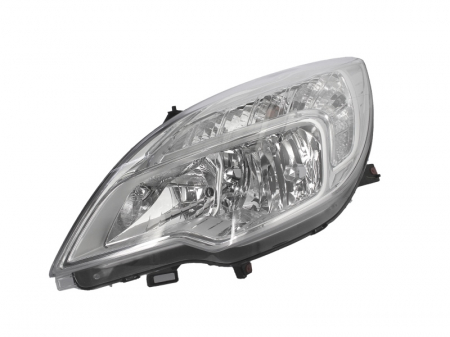 Far fata stanga (H1/H7/W21, electric, cu motor, culoare interior: cromat) potrivit OPEL MERIVA B [0]