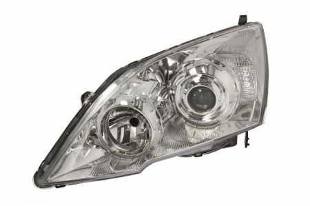 Far fata stanga (H1/HB3/W5W/WY21W, electric, fara motoras, culoare interior: cromat) potrivit HONDA CR-V III 06.06-09.09 [0]