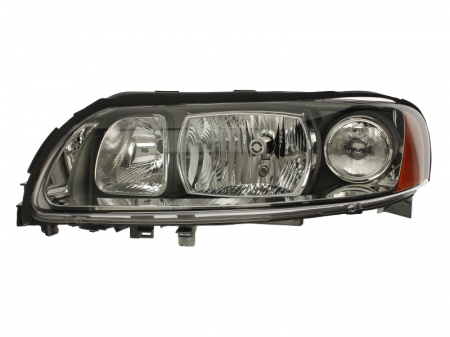 Far fata Stanga (H11/H9, electric, fara motoras, culoare insertie: negru) potrivit VOLVO S60 I, V70 II, XC70 I [0]