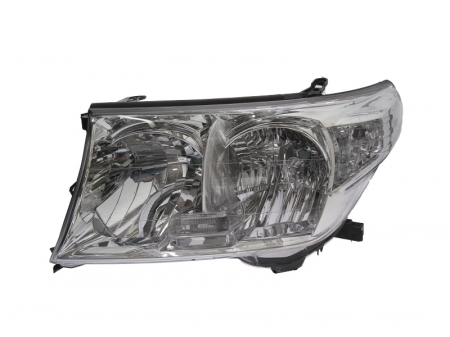 Far fata Stanga (H11/HB3, electric, fara motoras, culoare insert: argintiu, culoare semnalizator: transparent) potrivit TOYOTA LAND CRUISER 200 [0]