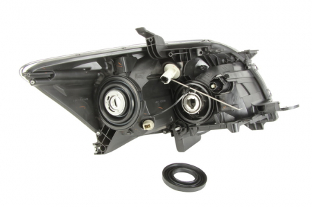 Far fata stanga (H11/HB3, electric, fara motoras, culoare interior: argintiu, culoare semnalizator: transparent) potrivit TOYOTA AURIS -01.10 [1]