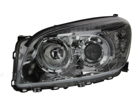 Far fata stanga (H11/HB3, electric, fara motoras, culoare interior: cromat) potrivit TOYOTA RAV 4 III [0]