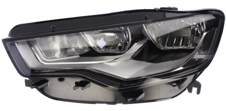 Iluminat auto - Far fata Stanga (H15/H7, electric, cu motor, culoare insert: negru) potrivit AUDI A6 ALLROAD C7, A6 C7