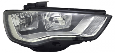 Far fata Stanga (H15/H7, electric, cu motor) potrivit AUDI A3 -06.16 [1]